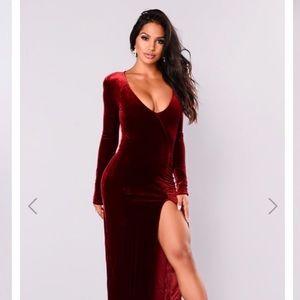 Love Sex Magic Burgundy Dress NWT